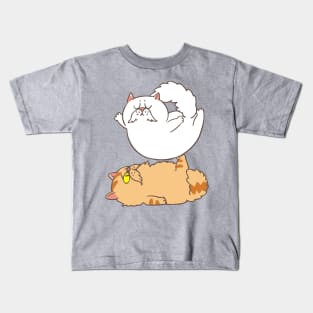 Acroyoga Cats Kids T-Shirt